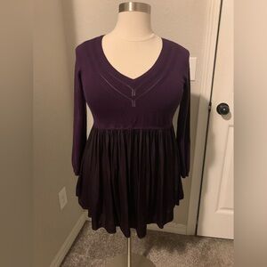 T-42 Torrid Deep Purple Knit Top